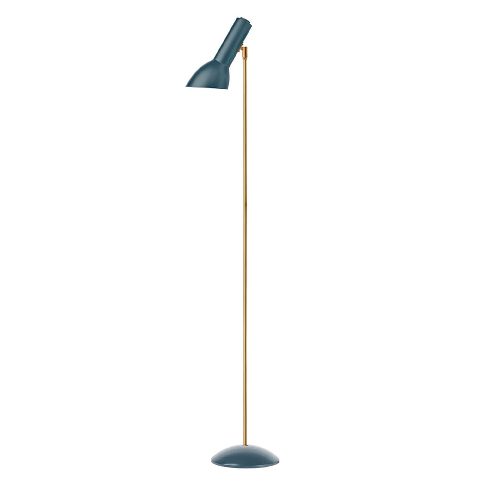 Cph Lighting - Oblique Floor Lamp Petroleum Blå/Brass