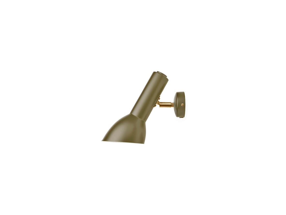 Cph Lighting - Oblique Wall Lamp HW Brass/Olive Green