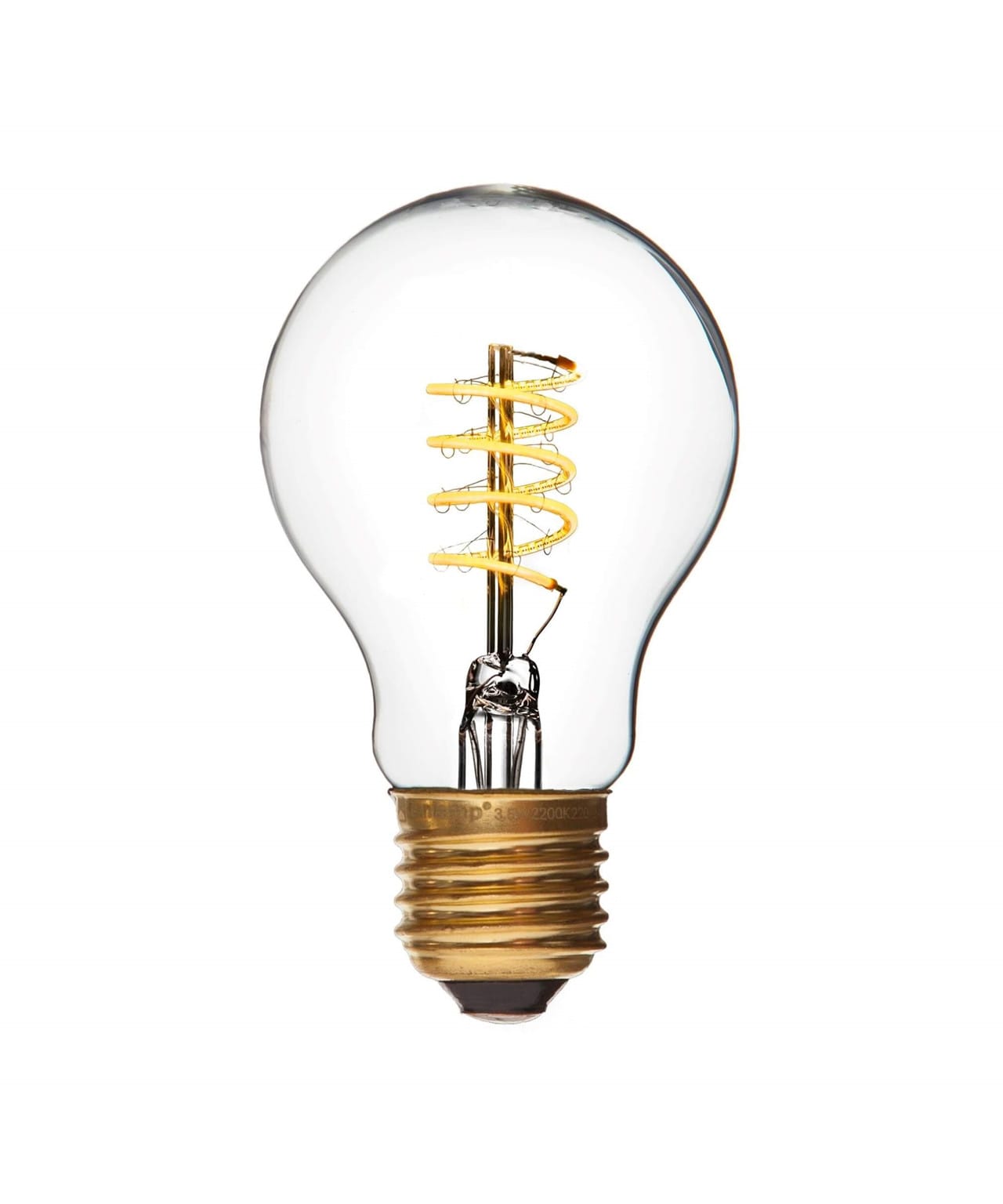 GN - Bulb LED 4W (250lm) De Lux Spiral Dimmable E27