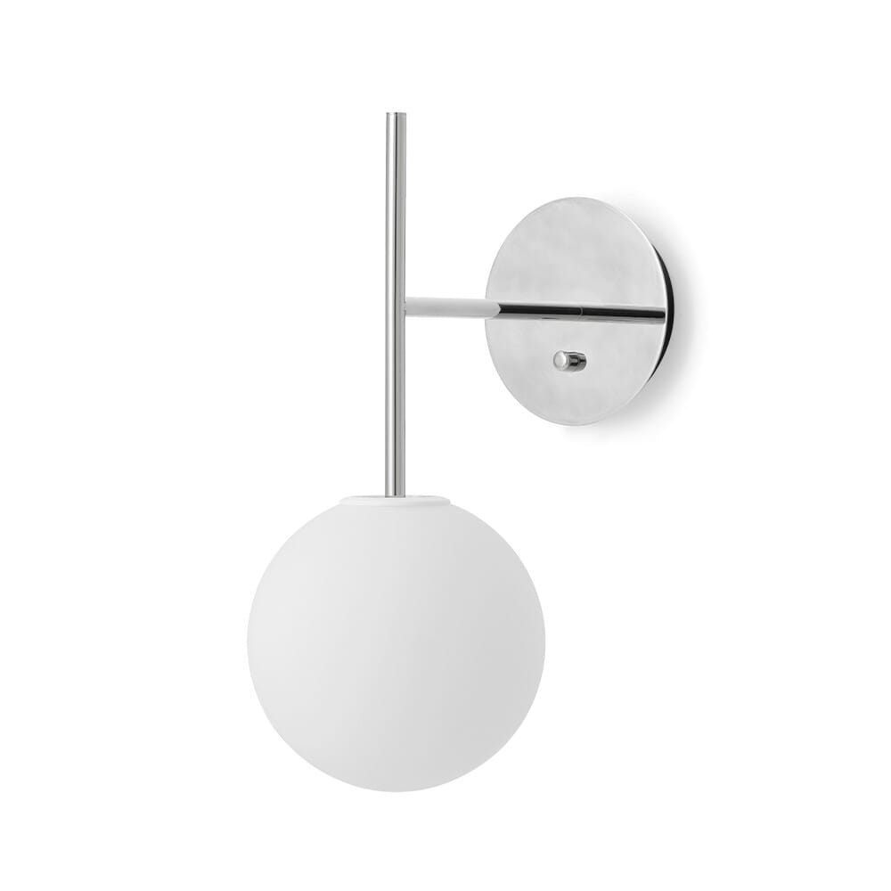 Audo Copenhagen - TR Bulb Suspended Wall Lamp Polished Steel
