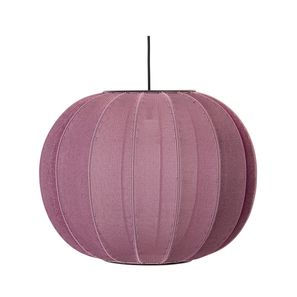 Made By Hand - Knit-Wit 45 Round LED Pendant Burgundy