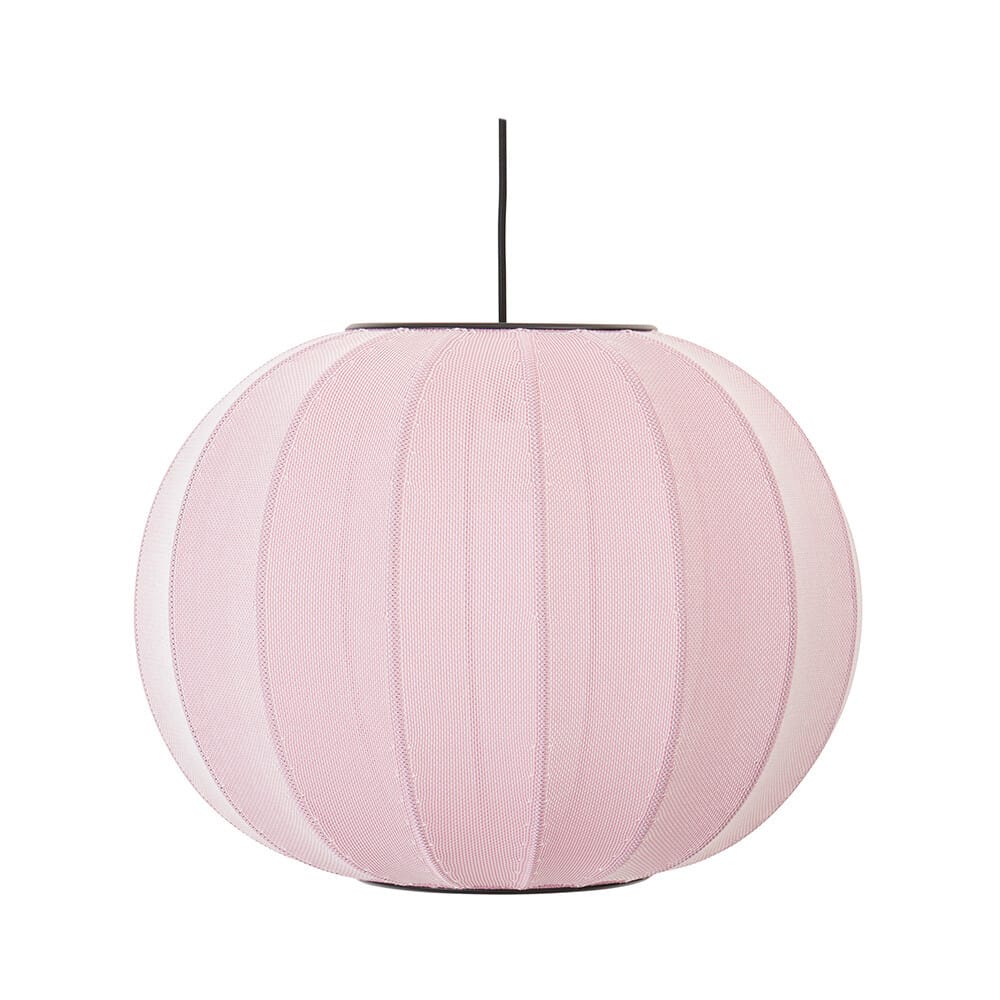 Made By Hand - Knit-Wit 45 Round LED Pendant Light Pink