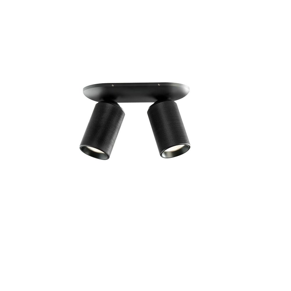 Light Point - Raw 2 Ceiling Lamp 3000K Carbon Black