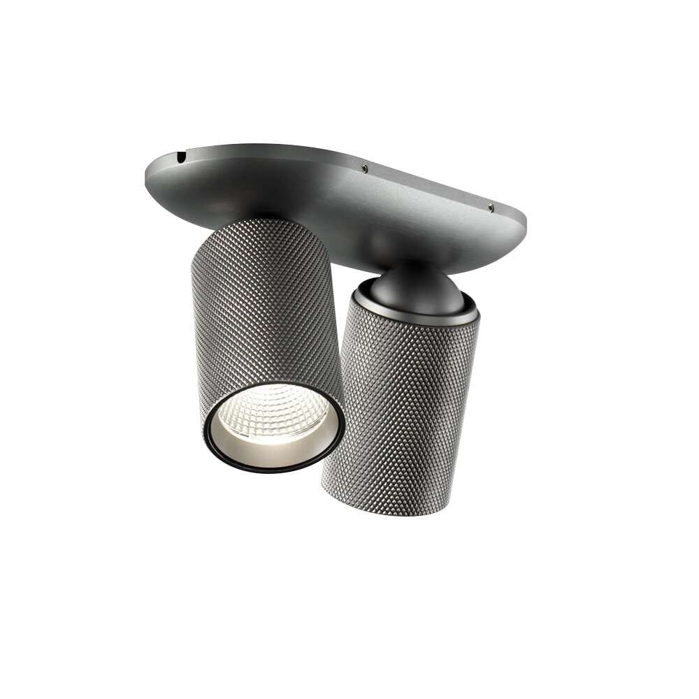 Light Point - Raw 2 Ceiling Lamp 3000K Titanium