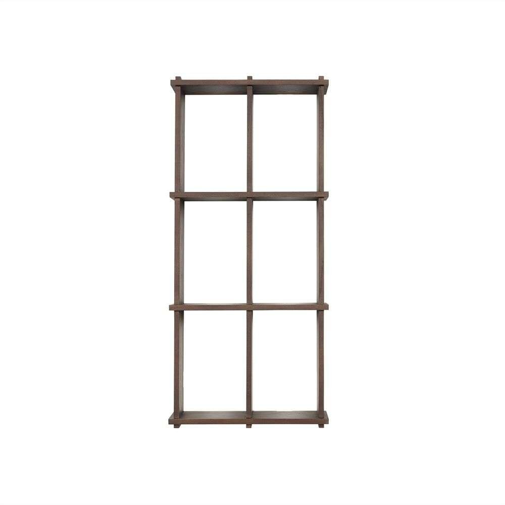 OYOY Living Design - Grid Shelf Small Dark Nature