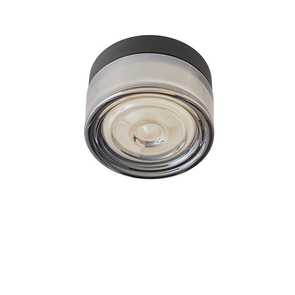 Loom Design - Otto Wave Wall Lamp/Ceiling Lamp IP65 Smoked