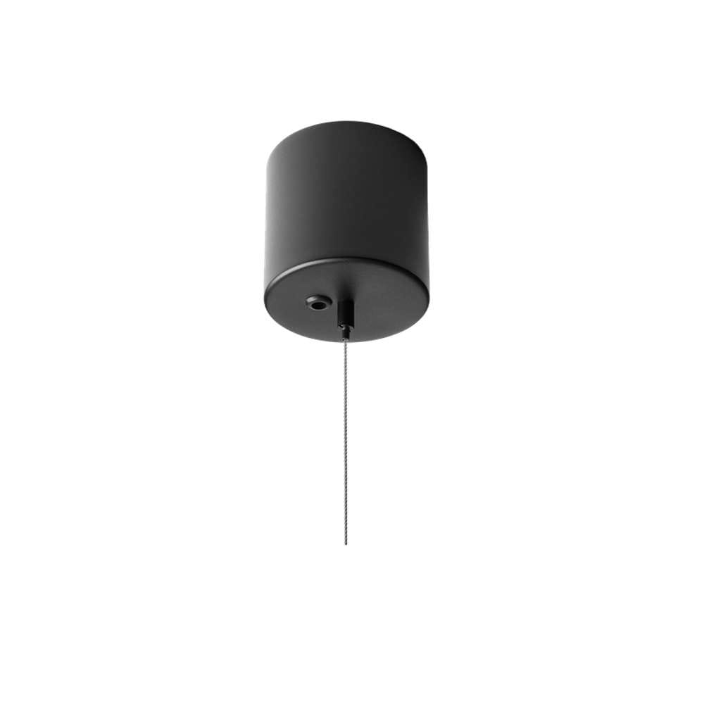 Nuura - Ceiling Cup Ø9 Black Wire