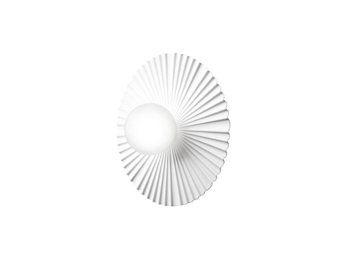 Nuura - Liila Muuse Wall/Ceiling Lamp IP44 Medium White/Opal