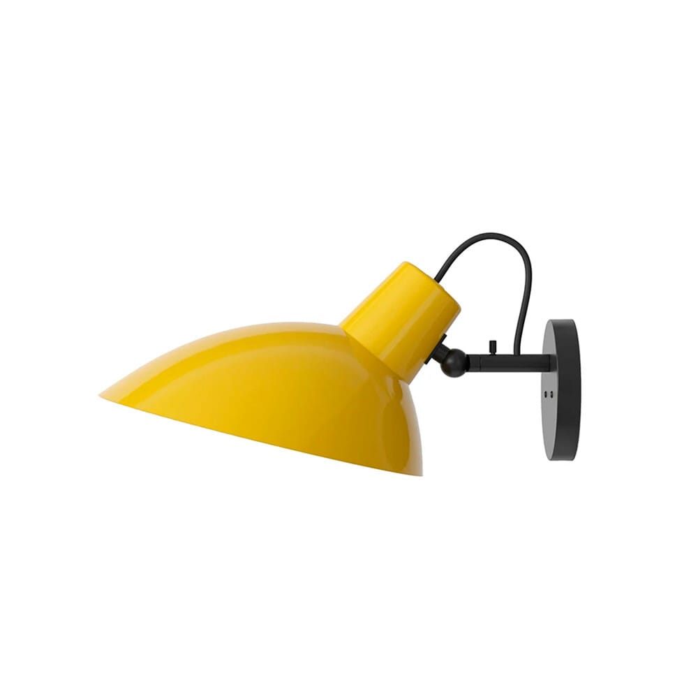 Astep - VV Cinquanta Wall Lamp Black/Yellow