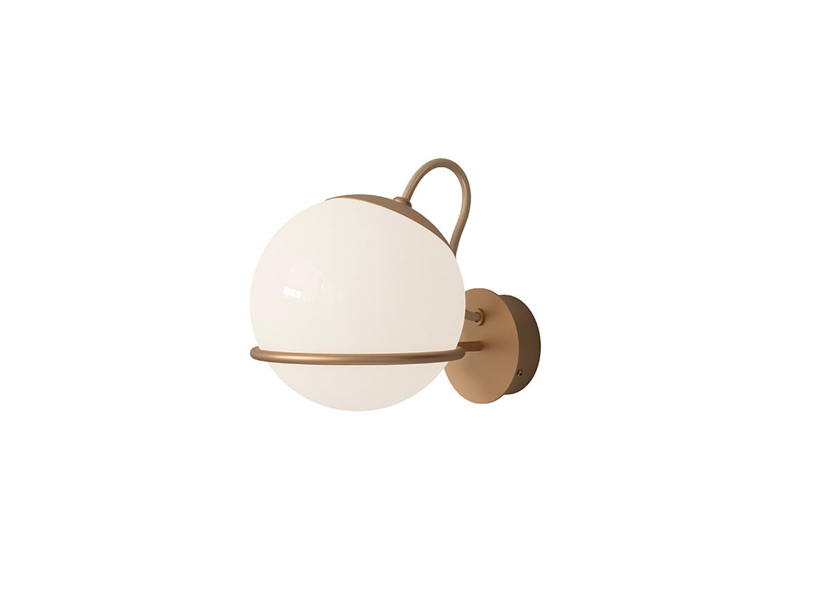 Astep - Model 237/1 Wall Lamp Ø14 Golden