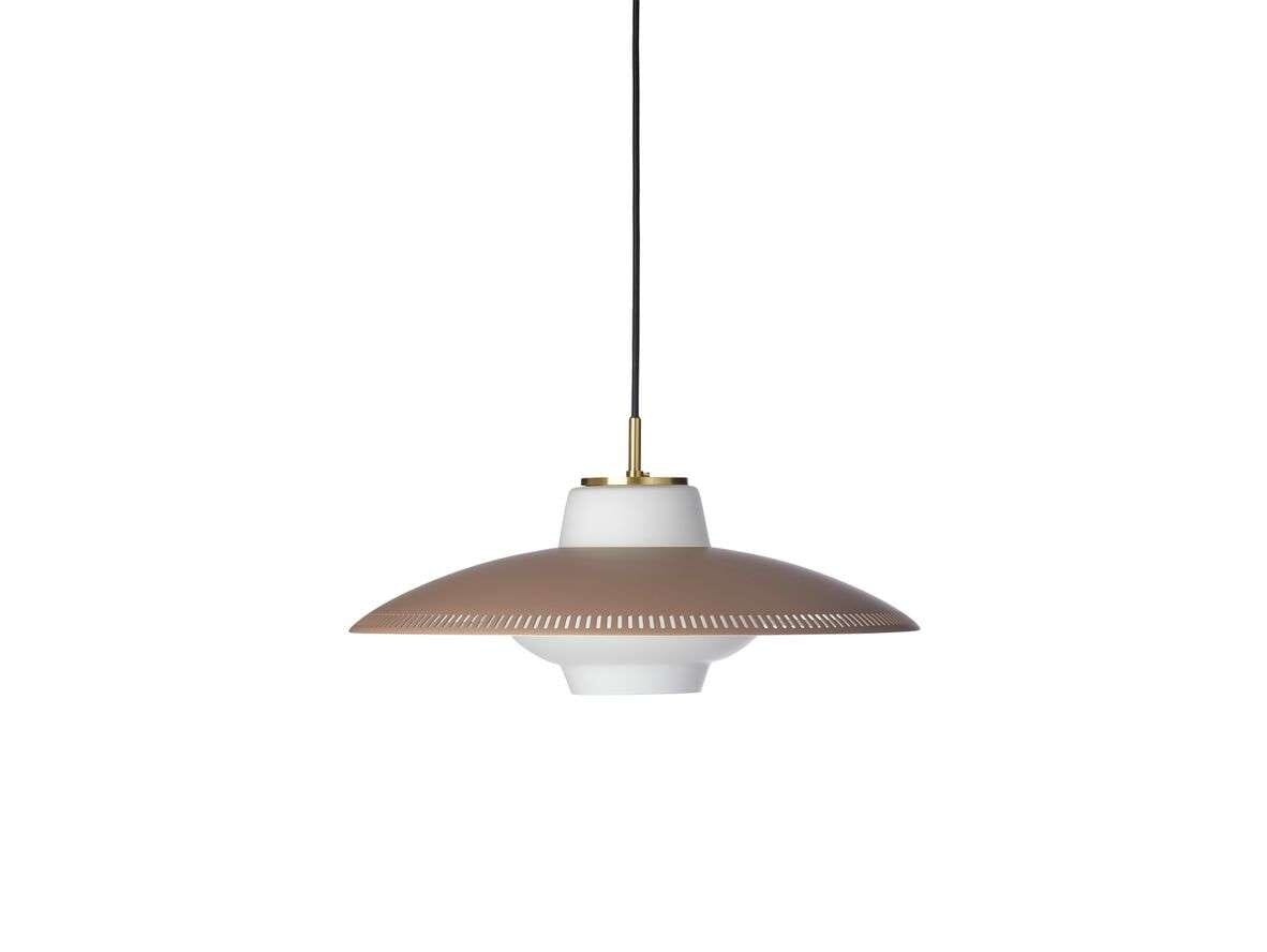 Warm Nordic - Opal Shade Pendant Light Hazel Brown