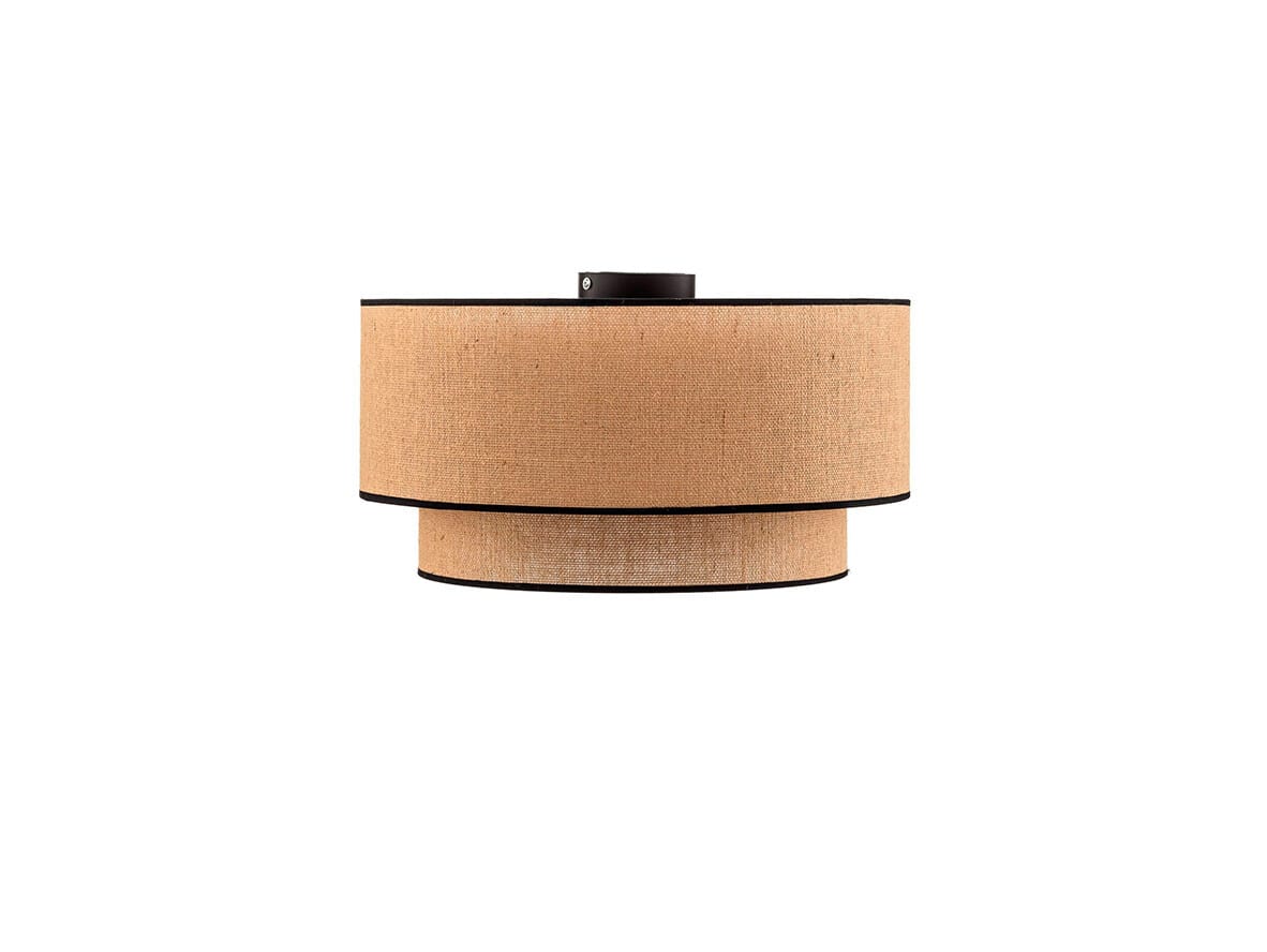 Euluna - Boho Ceiling Lamp Ø45 Jute/Black
