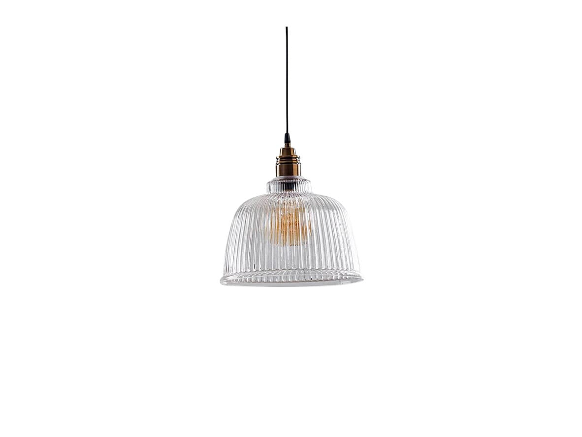 Euluna - Leana Pendant Clear/Antique Brass