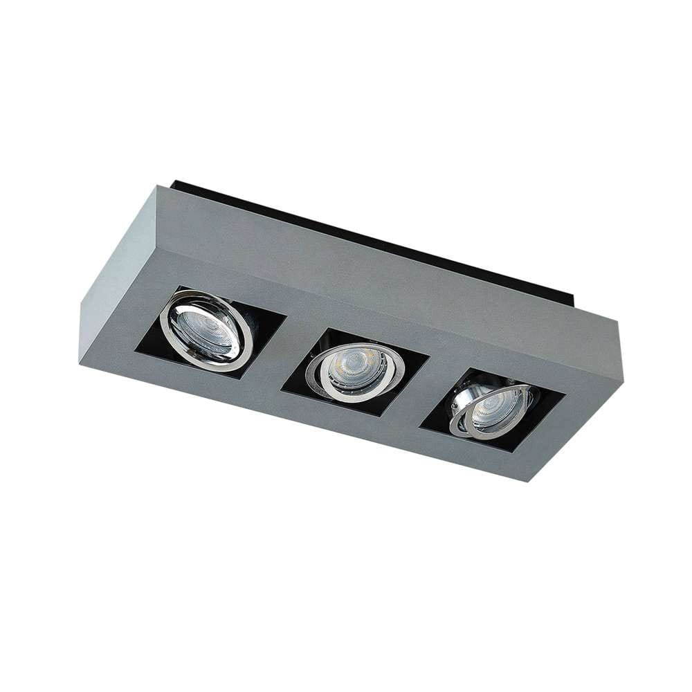 Arcchio - Vince 3 Ceiling Lamp Silvergrey