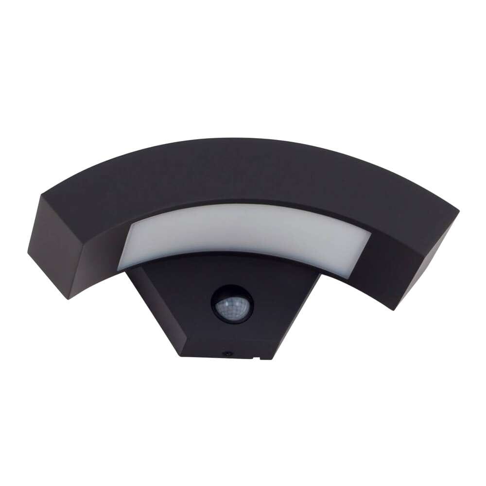 Lucande - Lennik LED C OutdoorWall Lamp w/Sensor Graphite