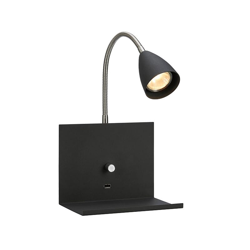 Markslöjd - Logi Wall Lamp Black