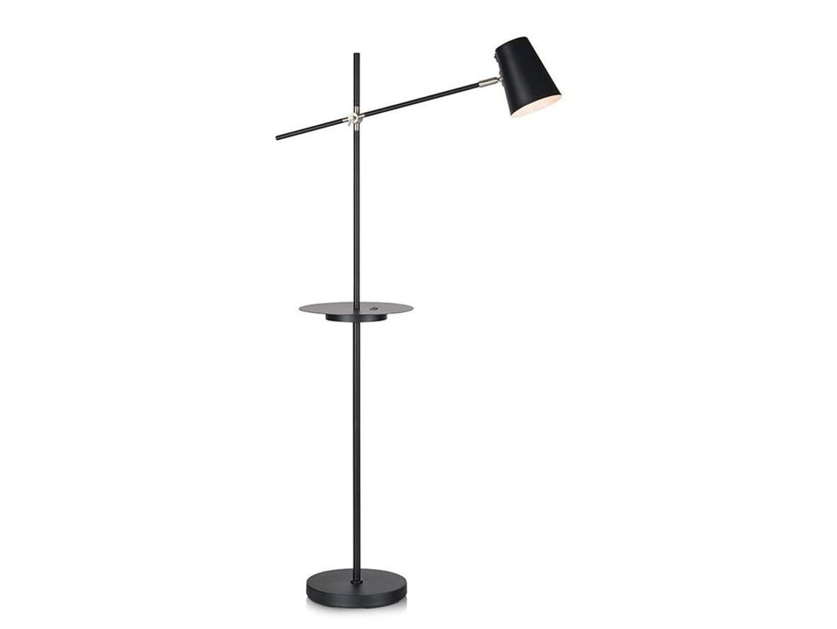 Markslöjd - Linear Floor Lamp USB Black