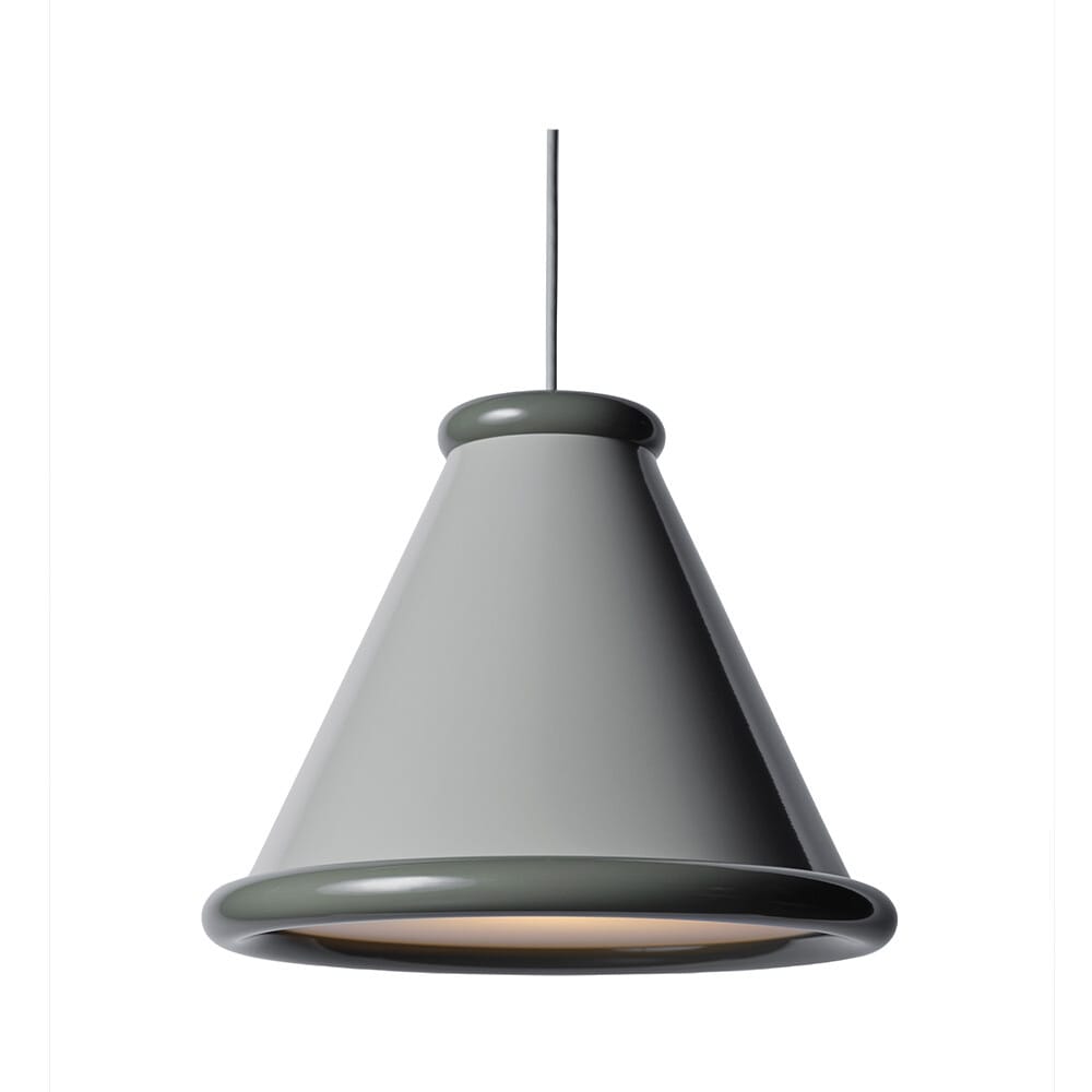 Belid - Belle Pendant Ø36 Pebble Grey/Moss Grey