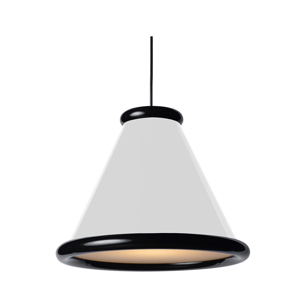 Belid - Belle Pendant Ø36 Glossy White/Glossy Black