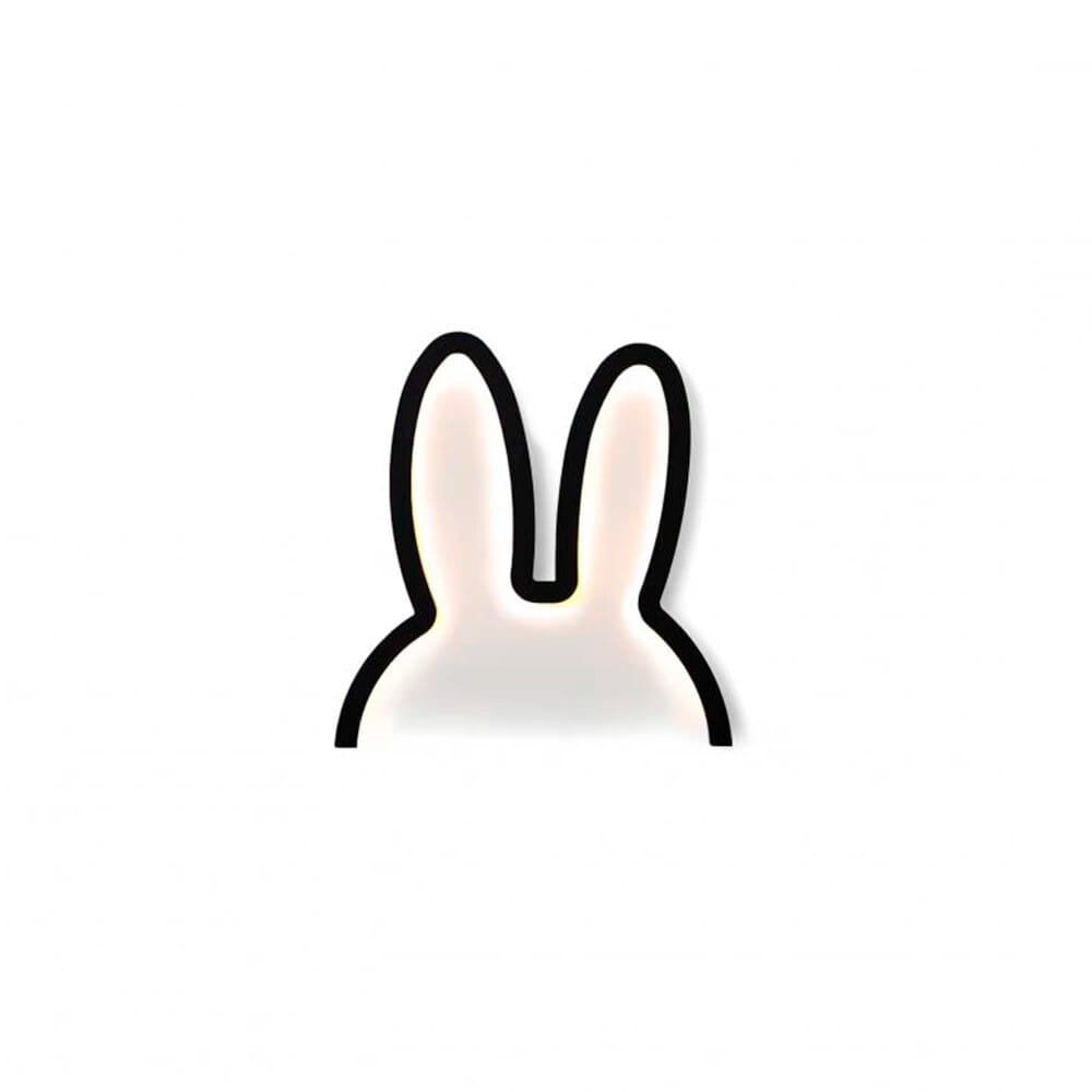 Atelier Pierre - Miffy Wall Lamp Black LED Mood Light Small