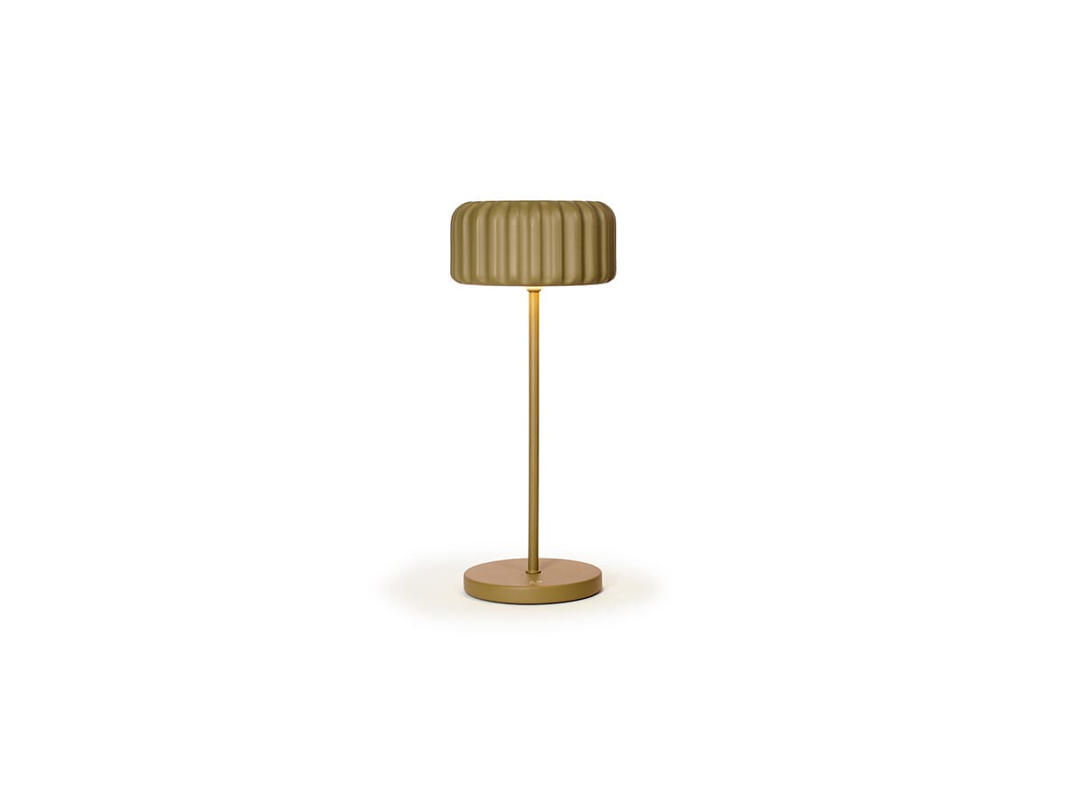 Atelier Pierre - Dentelles Bistro Portable Table Lamp IP44 Clay