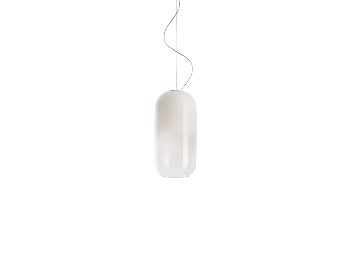 Artemide - Gople Mini Pendant White/White