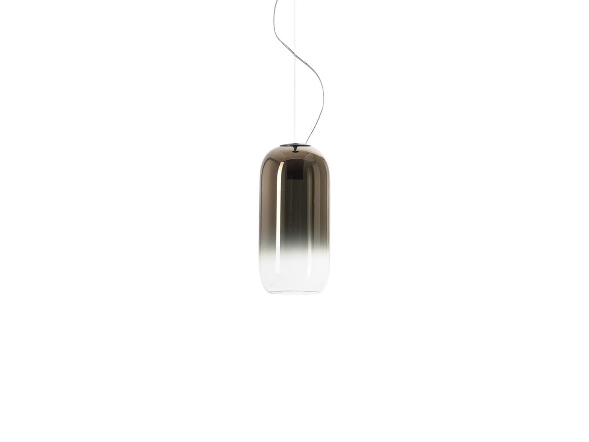 Artemide - Gople Mini Pendant Bronze/Black