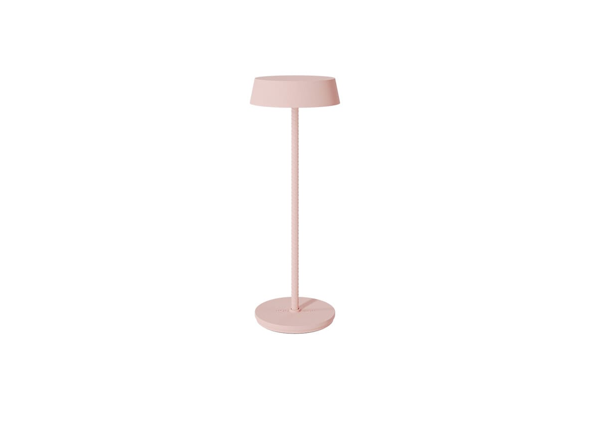Diesel Living with Lodes - Rod Cordless Portable Table Lamp IP54 Soft Pink