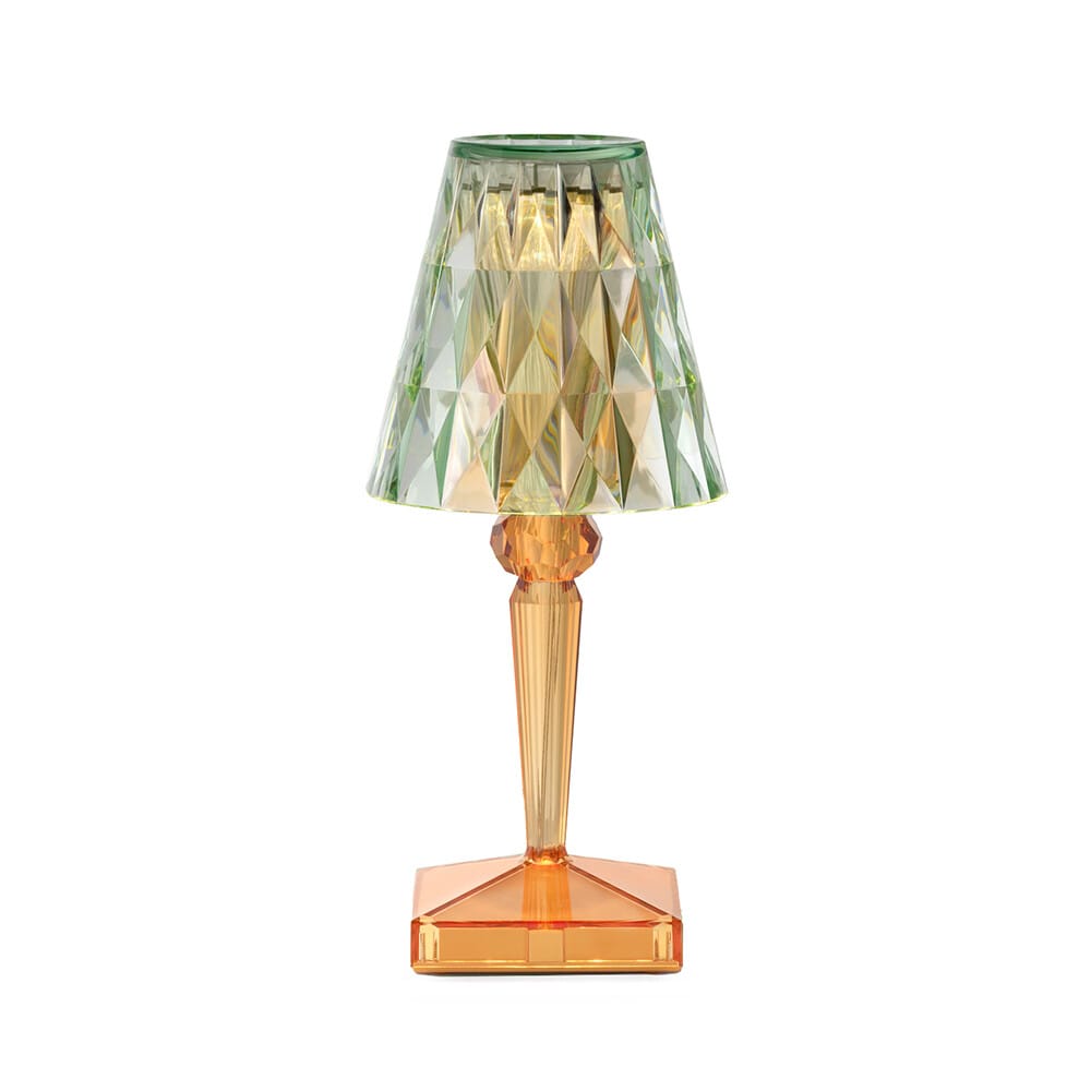 Kartell - Battery Portable Table Lamp IP54 Green Orange