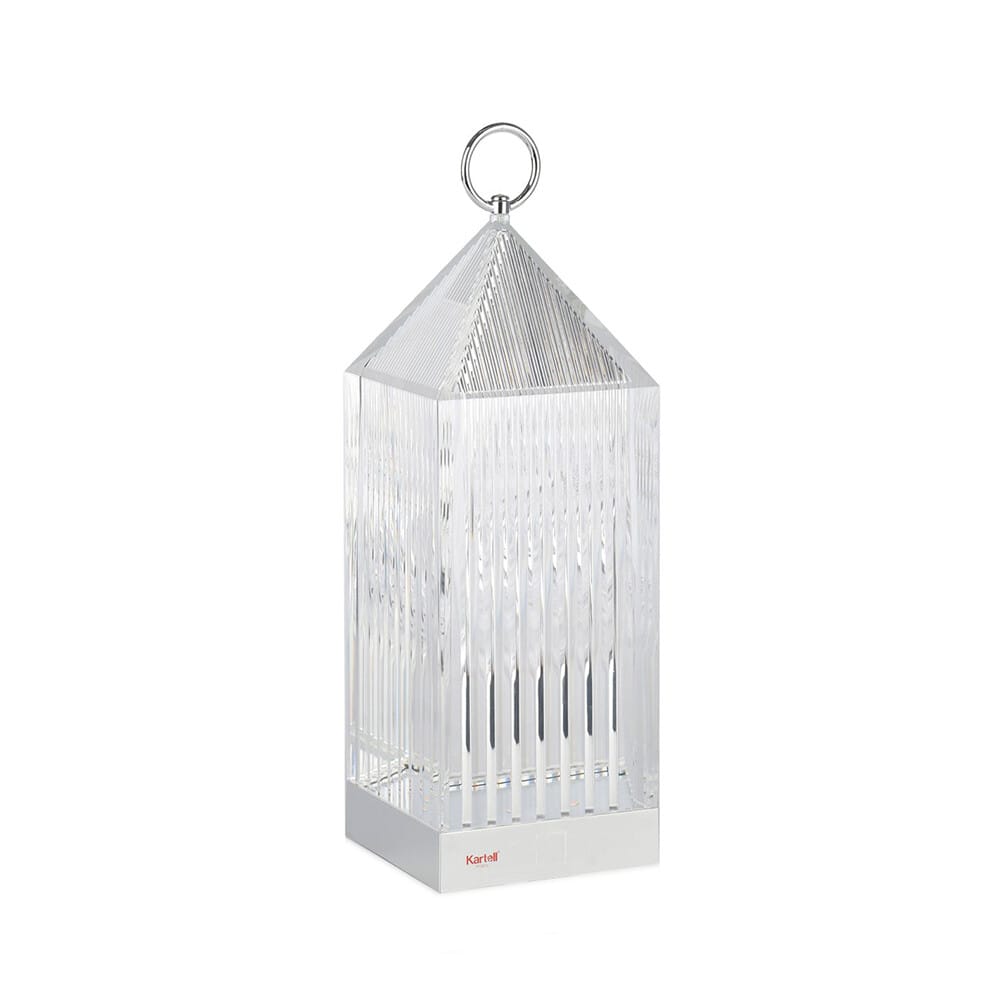 Kartell - Lantern Portable Table Lamp V2 Crystal