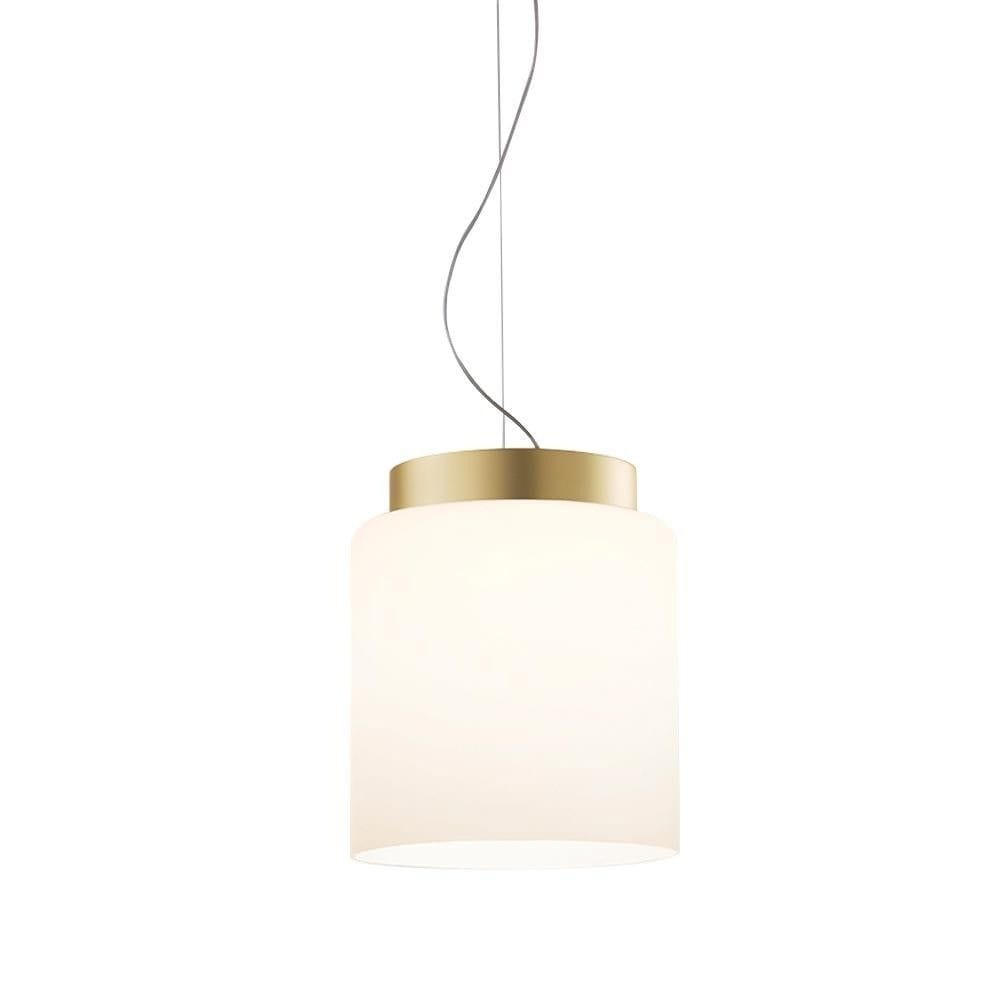 Prandina - Segesta S5 Pendant Opal White/Brass Heritage
