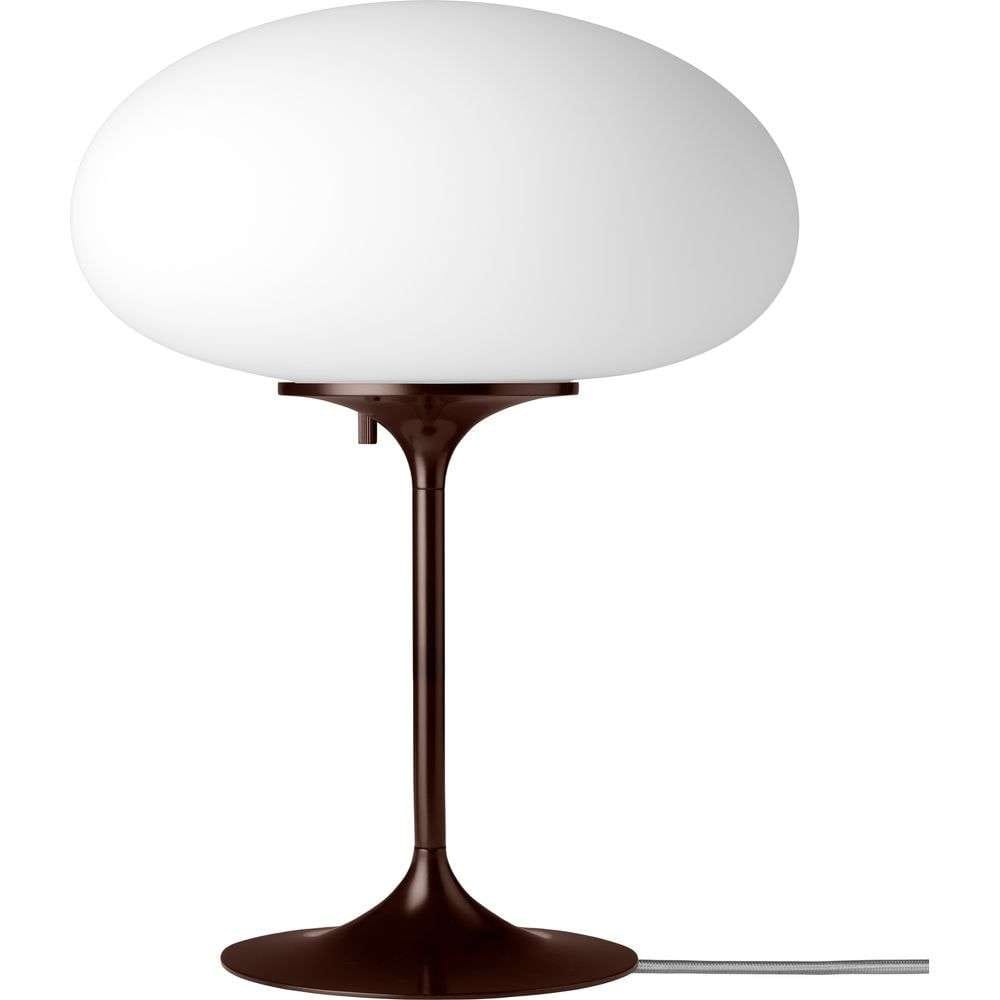 GUBI - Stemlite Table Lamp H42 Dimmable Black Red