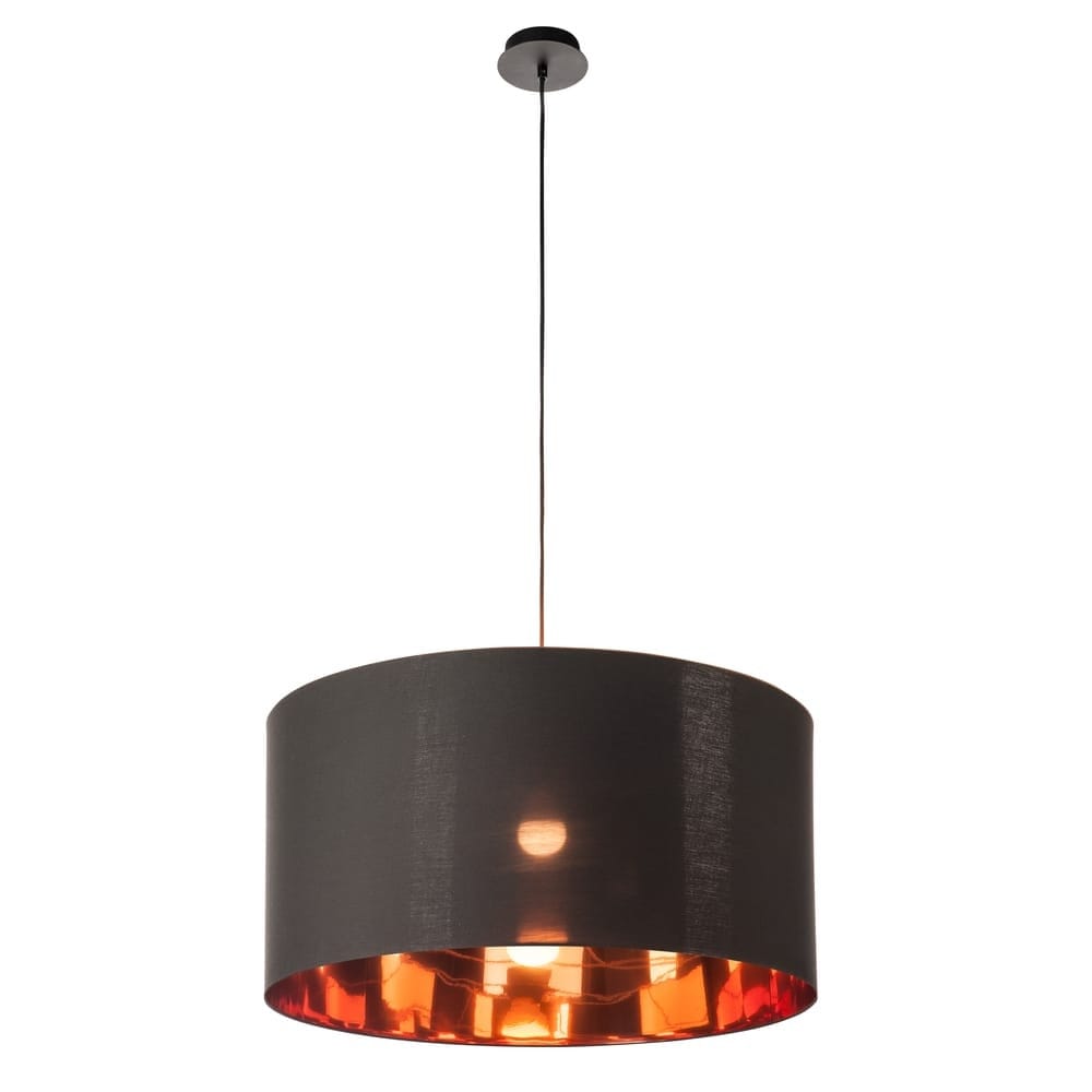 SLV - Fenda Pendant Ø70 Black/Copper/Black