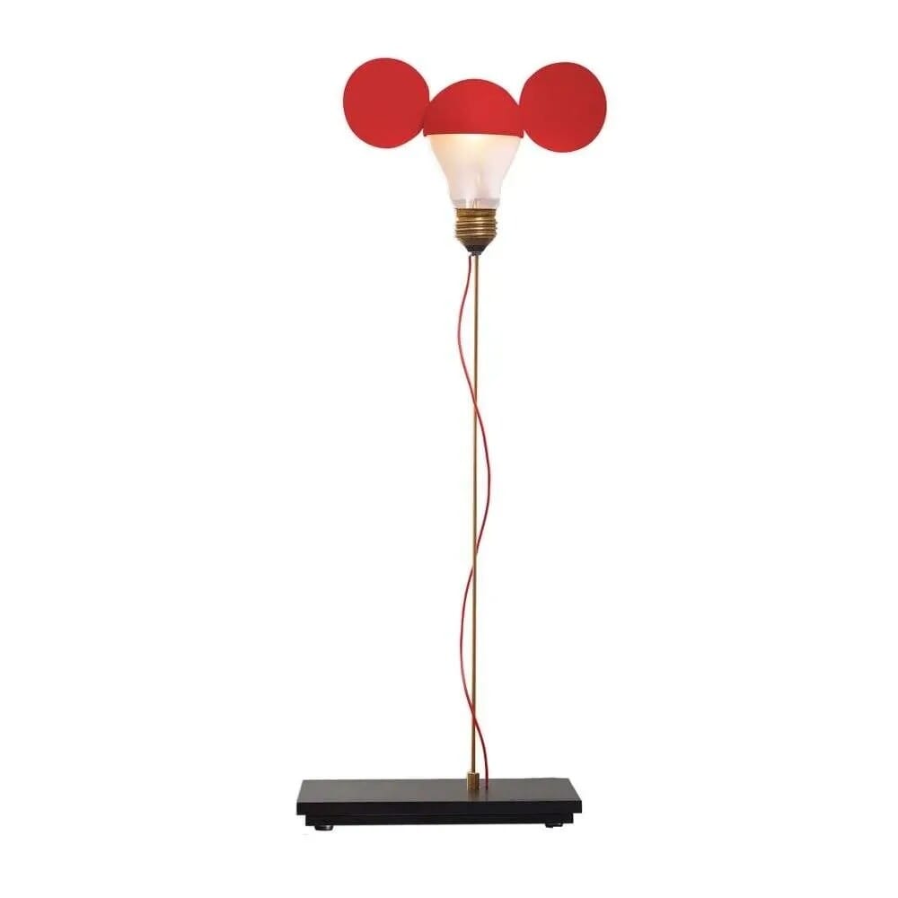 Ingo Maurer - I Ricchi Poveri Toto Table Lamp Red