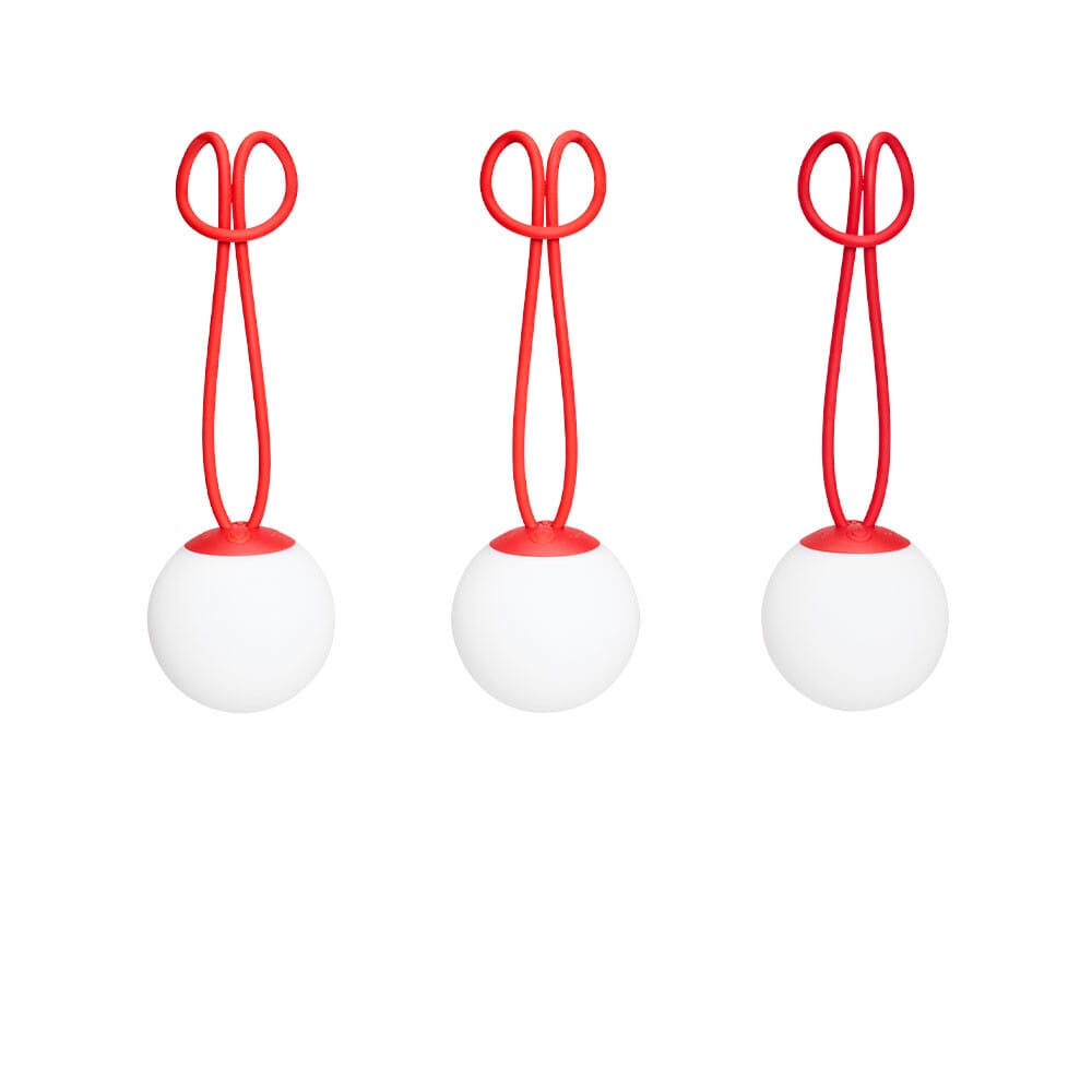 Fatboy - Bolleke Portable Pendant Mini Set (3pcs.) IP55 Red ®