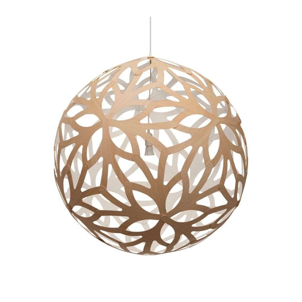 David Trubridge - Floral Pendant Ø80 White 1 Side