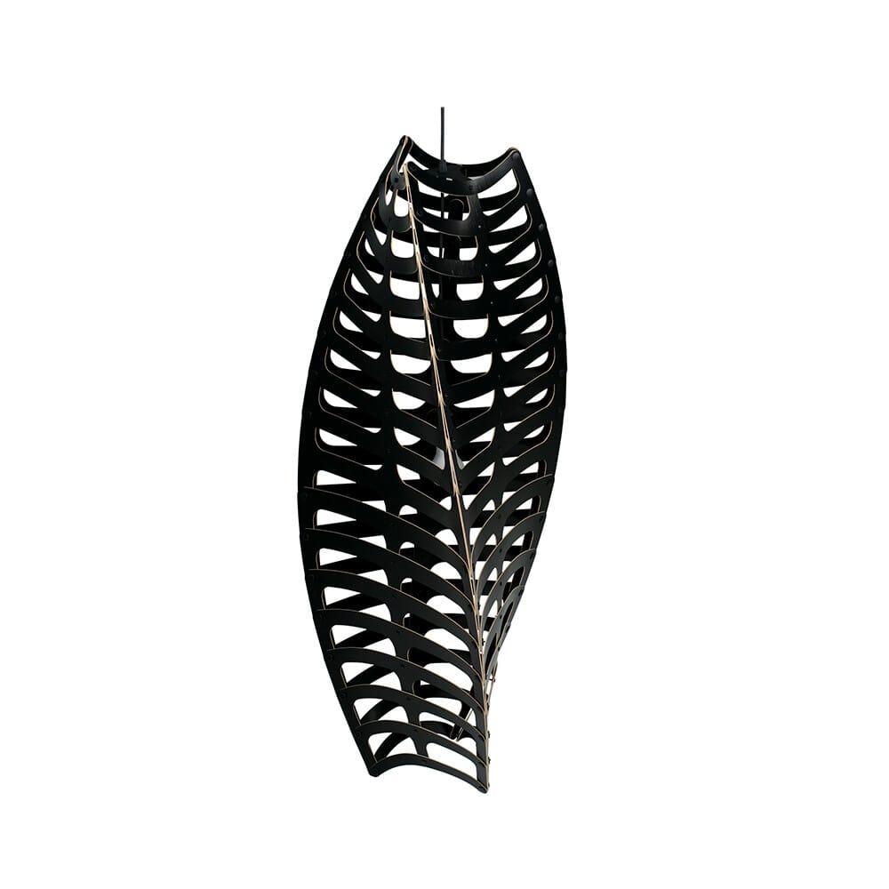 David Trubridge - Toru Pendant Large 2 Sides Black