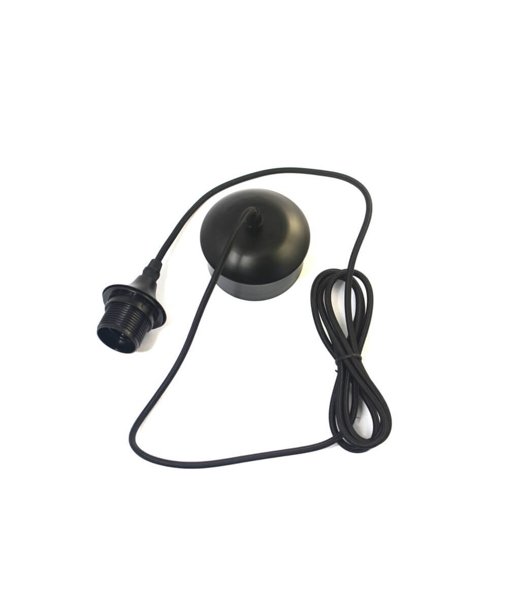Design by Us - Socket for Ballroom Pendant Black