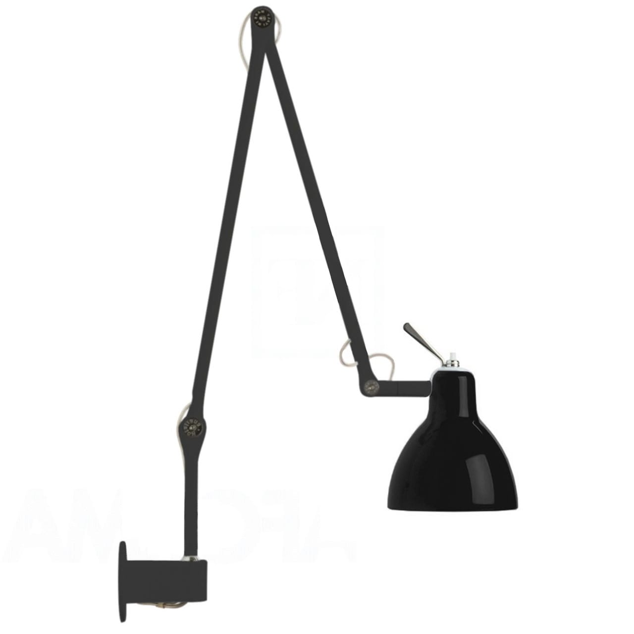 Rotaliana - Luxy W2 Wall Lamp Black/Red