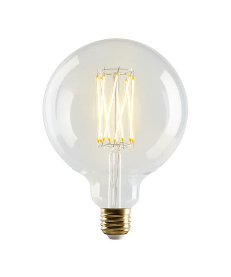 e3light - Bulb LED 2,5W (220lm) Vintage Globe Ø125 Clear Dimmable E27