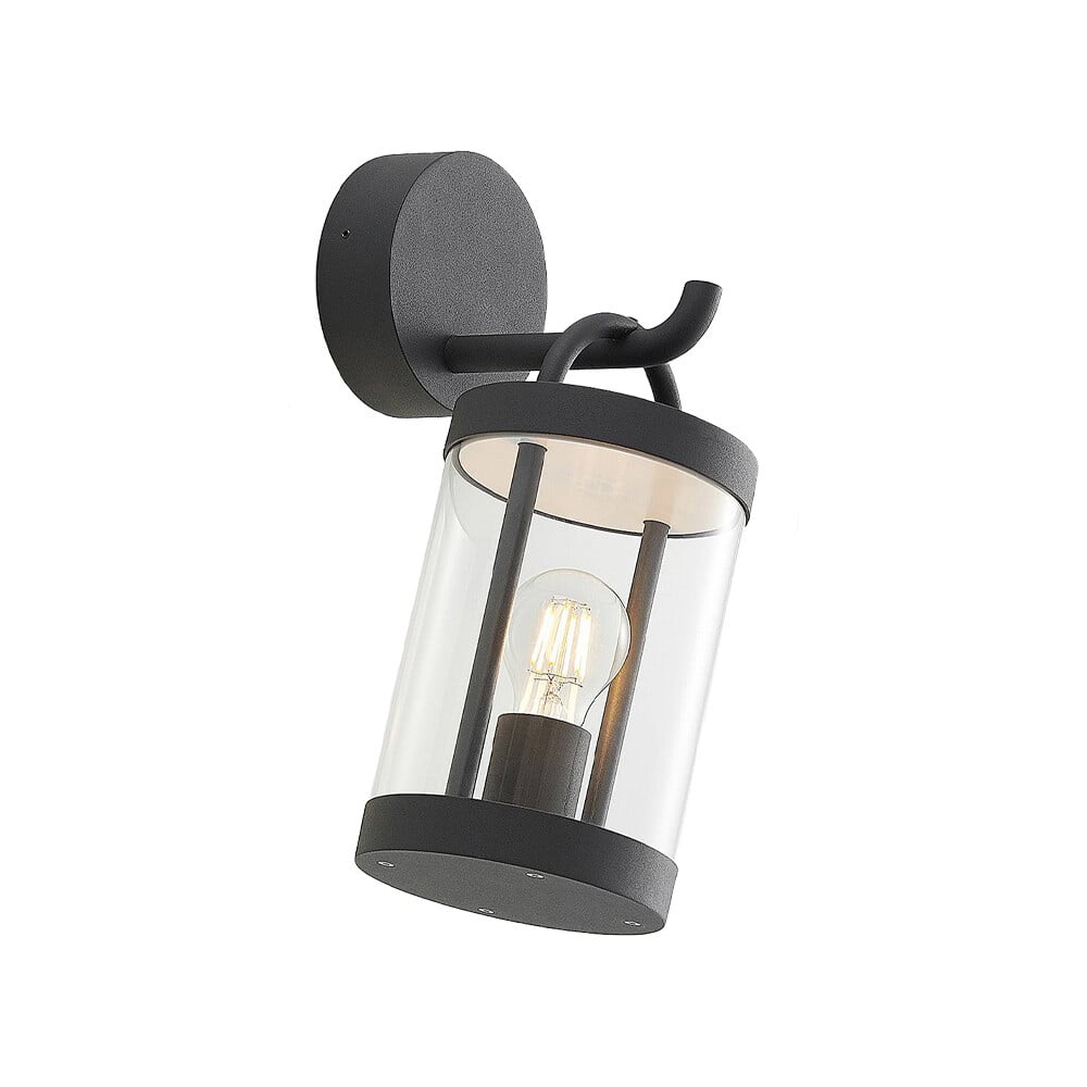 Lucande - Cassian Outdoor Wall Lamp IP54 Dark Grey
