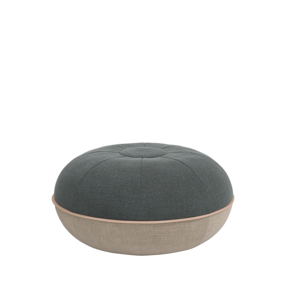 Fritz Hansen - Pouf Pouf Small Steel Grey