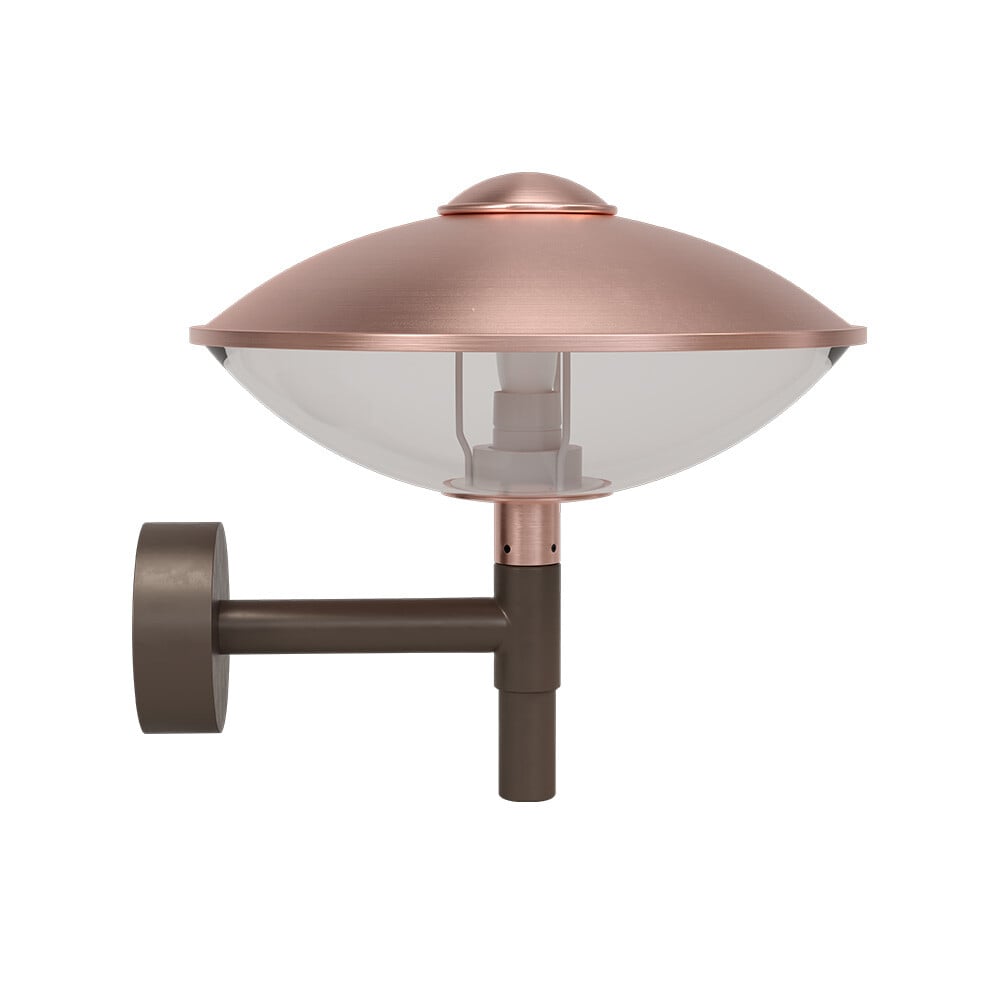 Fritz Hansen - HL410 Outdoor Wall Lamp Copper/Clear
