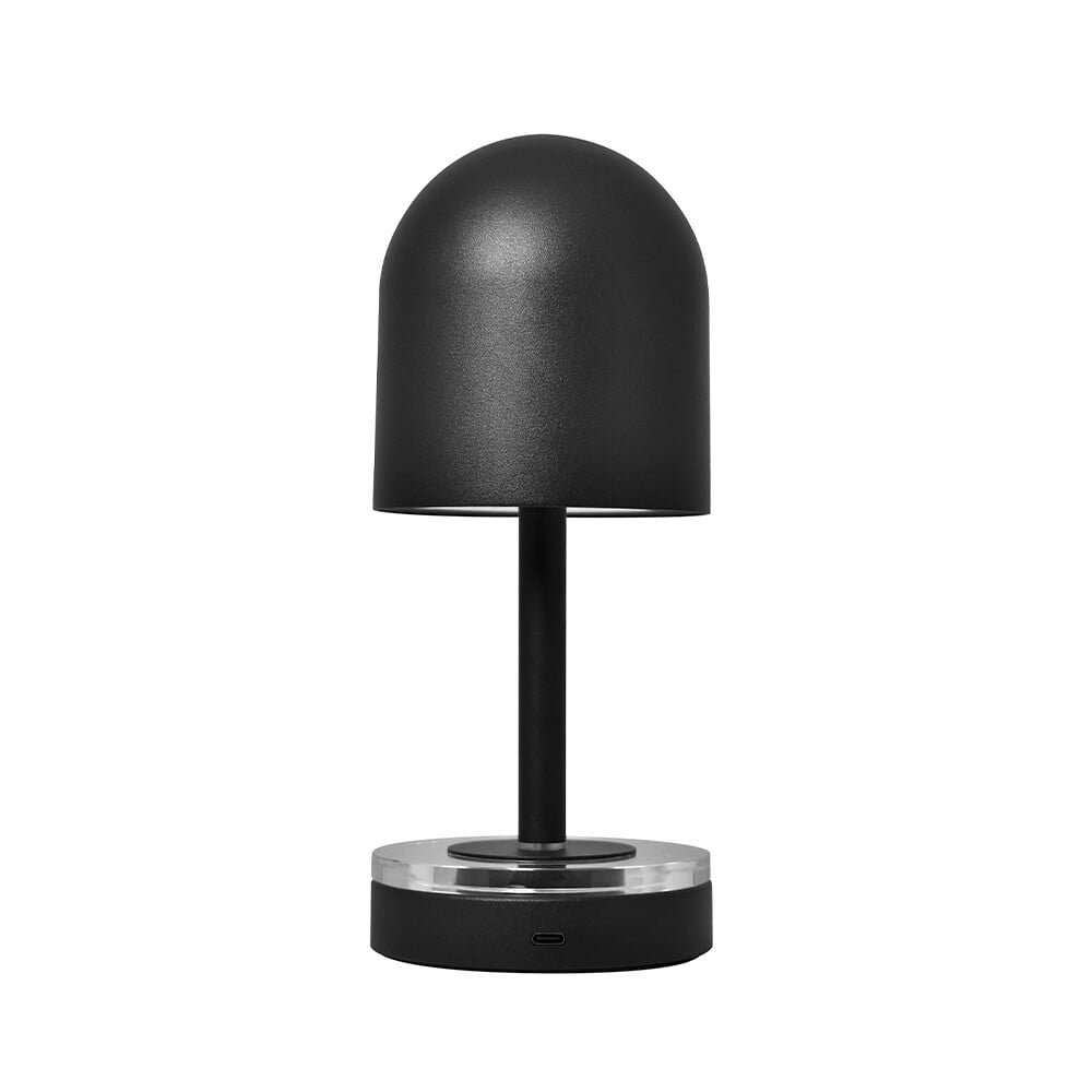 AYTM - Luceo Portable Table Lamp Black/Clear