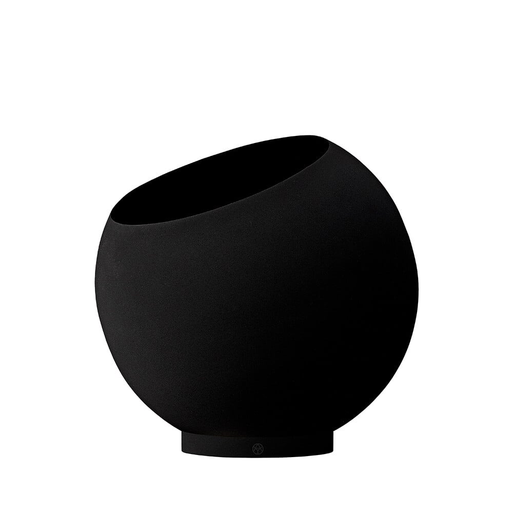 AYTM - Globe Plant Pot Ø37xH32,3 Black
