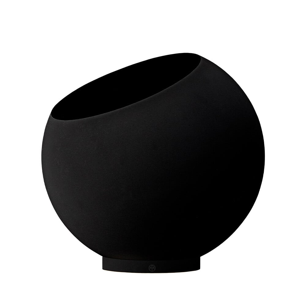 AYTM - Globe Plant Pot Ø43xH37,4 Black