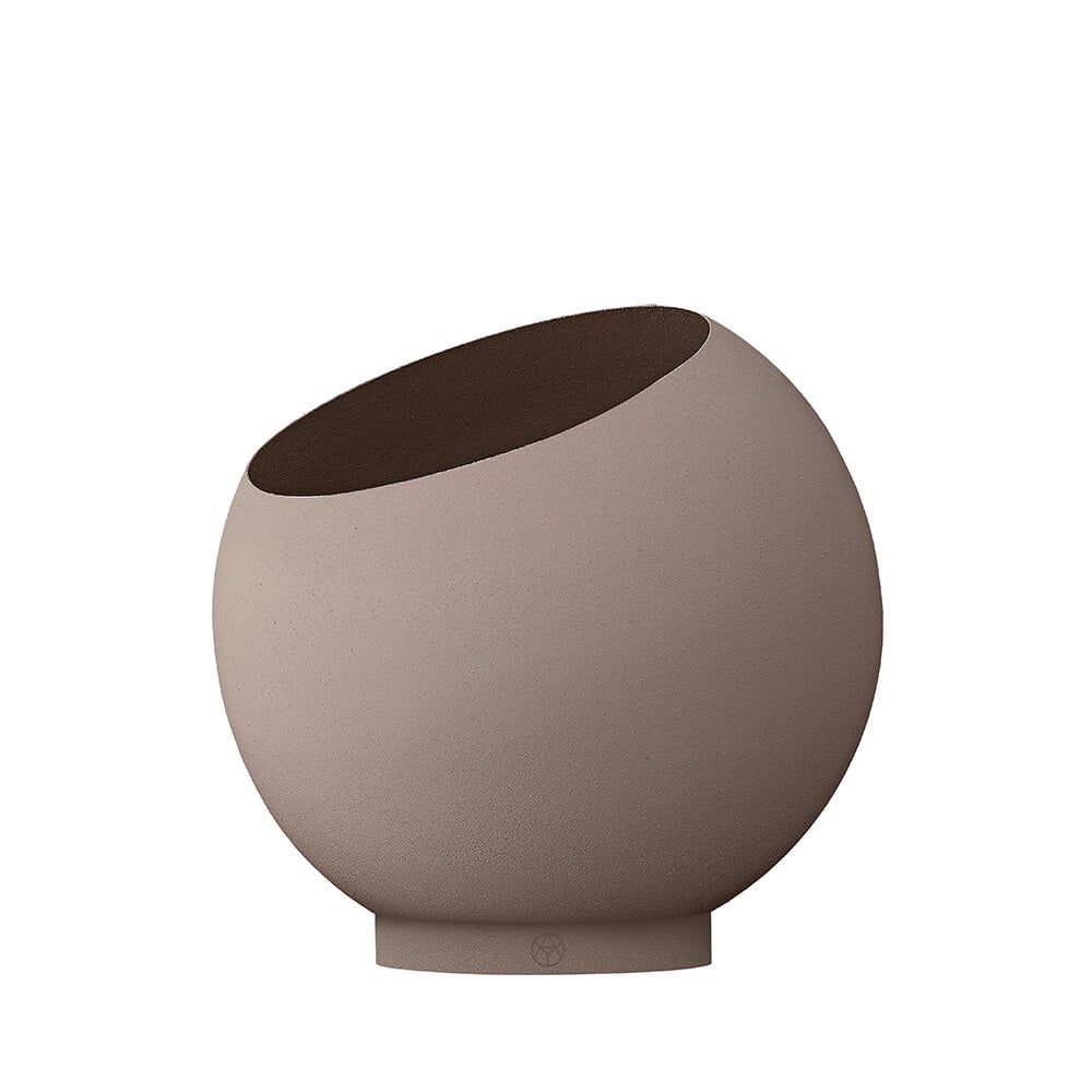 AYTM - Globe Plant Pot Ø30xH26,6 Taupe