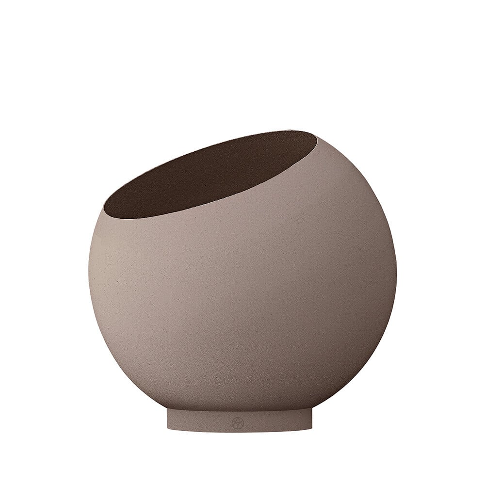 AYTM - Globe Plant Pot Ø37xH32,3 Taupe