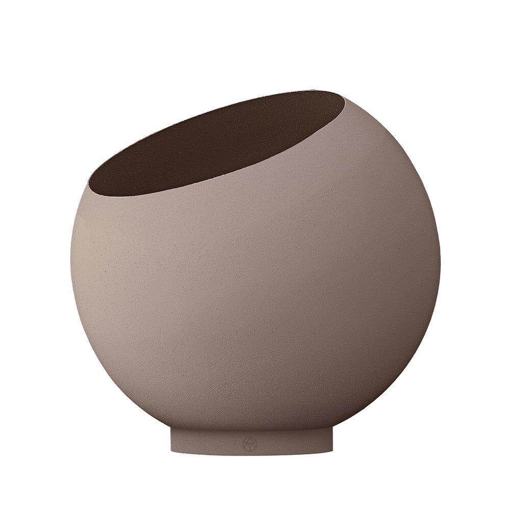 AYTM - Globe Plant Pot Ø43xH37,4 Taupe