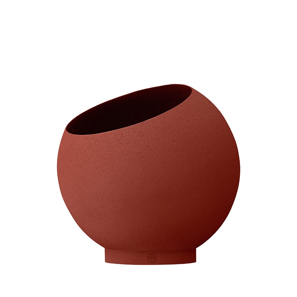 AYTM - Globe Plant Pot Ø30xH26,6 Ginger Bread